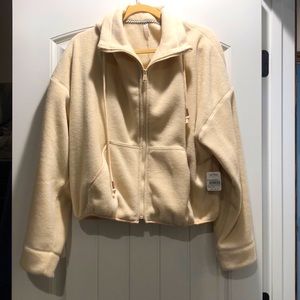 Free People Climb High Fleece Jacket size large